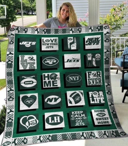 New York Jets Quilt Blanket 02