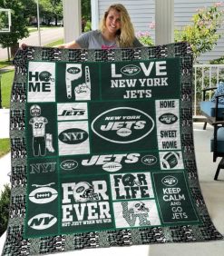 New York Jets Quilt Blanket 04