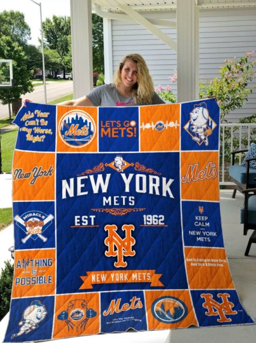 New York Mets Quilt Blanket