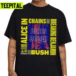 Newart Alice In Chains Retro Rock Band Unisex T-Shirt