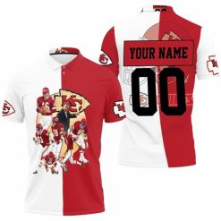 Nfl Season 2020 Kansas City Chiefs West Division Champion Great Great Football Team 3d 1 Personalized Polo Shirt Model A6913