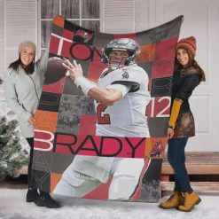 Nfl Tampa Bay Buccaneers Tom Brady 20 Quilt Blanket