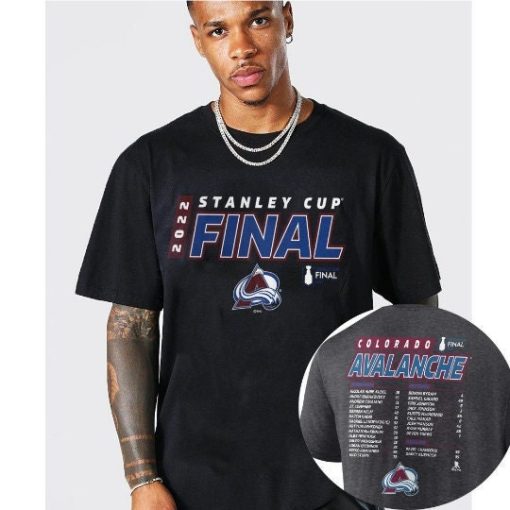 Nhl 2022 Conference Champions Colorado Avalanche Roster Unisex T-Shirt