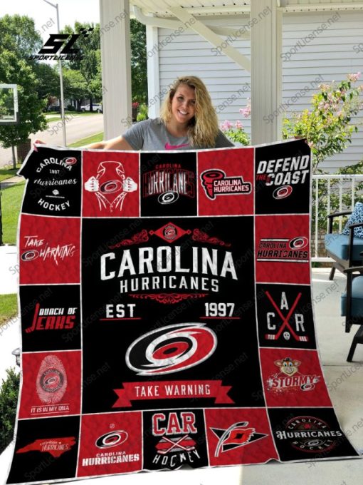 Nhl – Carolina Hurricanes 17 New Quilt Blanket