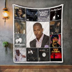 Nick Cannon Album Covers Quilt Blanket