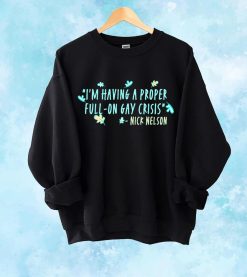 Nick Nelson Heartstopper Quote Tv Show 2022 Unisex Sweatshirt