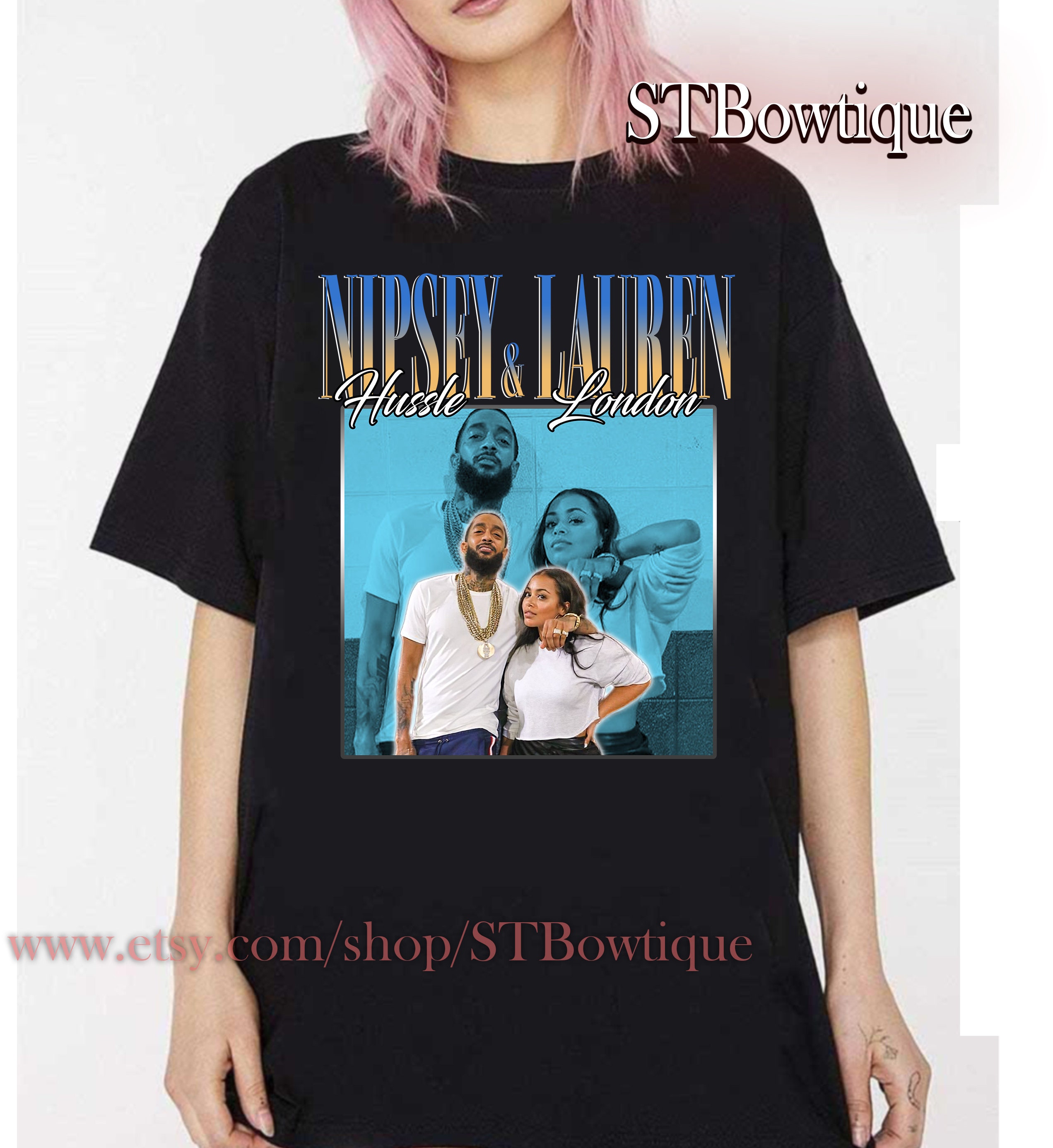 nipsey and lauren shirt