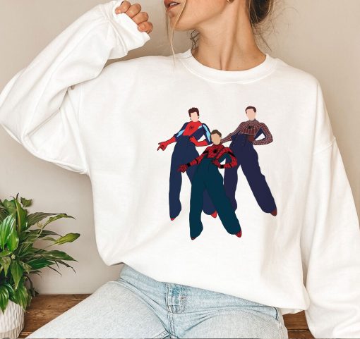 No Way Home Meme Harry Posing Spider-Man Funny Harry Styles Unisex Sweatshirt