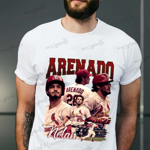 Nolan Arenado 90s Baseball St Louis Cardinals Mlb Unisex T-Shirt