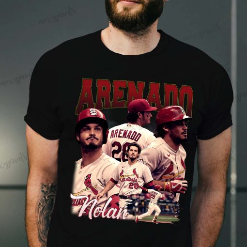 Nolan Arenado 90s Baseball St Louis Cardinals Mlb Unisex T-Shirt