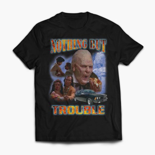 Nothing But Trouble Rap Black Navy Tupac Unisex T-Shirt