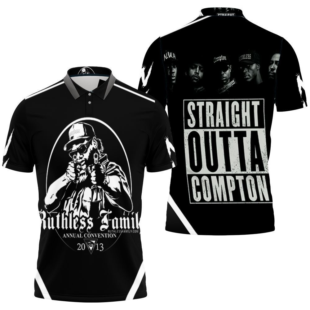 N.W.A Eazy E Straight Outta Compton Polo shirt in 2023