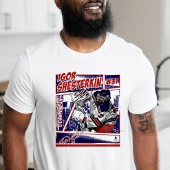 Ny Rangers Igor Shesterkin Vintage Art Unisex T-Shirt