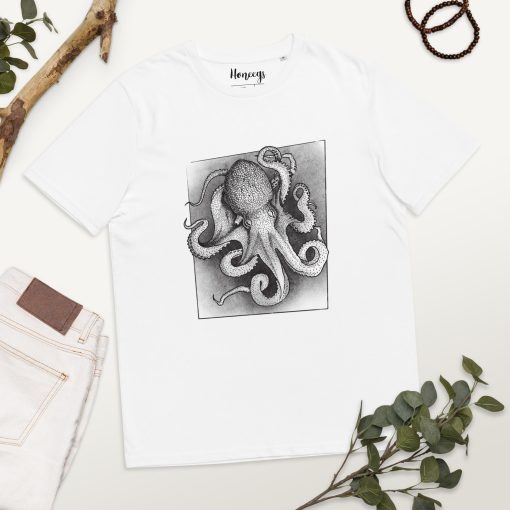 Octopus Art Sea Creature Design Unisex T-Shirt