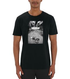 Official Gomorrah Alleyway Box Picture Mens Black T-Shirt