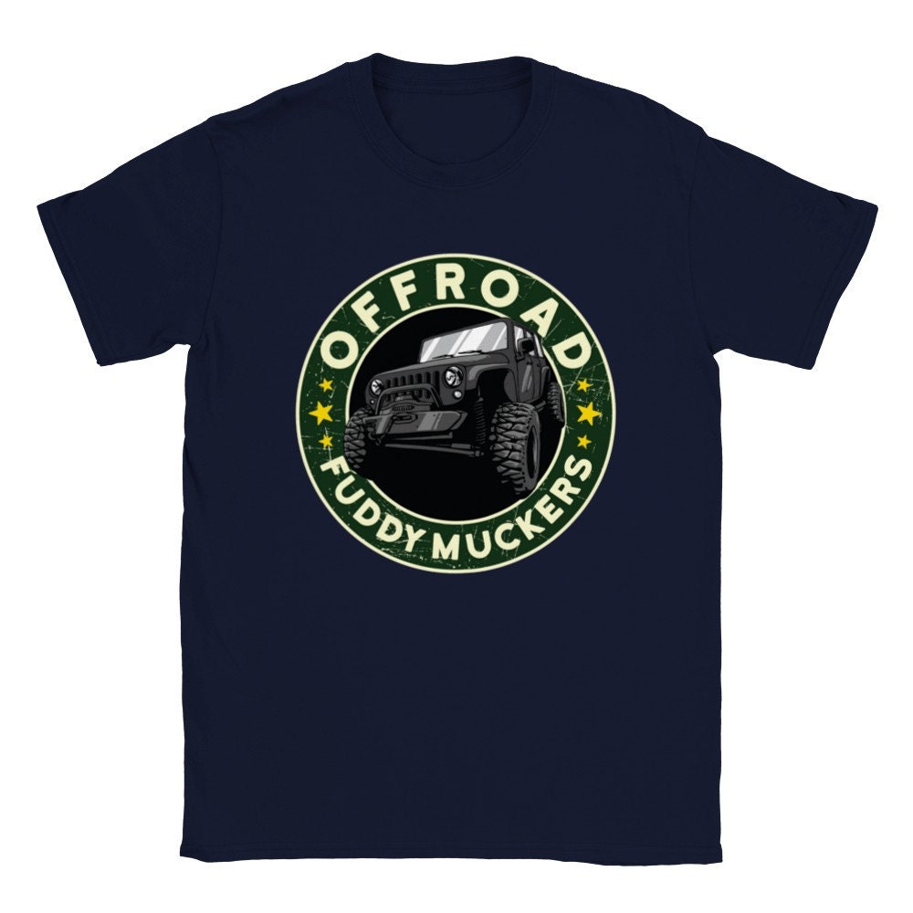 Offroad Jeep Fuddy Muckers Art Unisex T-Shirt