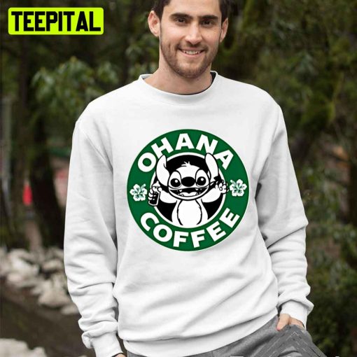 Ohana Stitch Starbuck Coffee Unisex T-Shirt