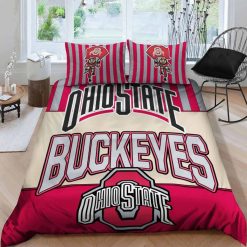 Ohio State Buckeyes Bedding Set Sleepy