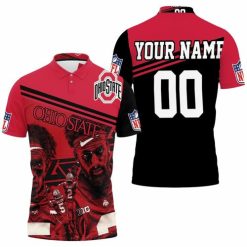 Ohio State Buckeyes Garret Wilson No. 5 Ncaa Champions Personalized Polo Shirt Model A32266 All Over Print Shirt 3d T-shirt