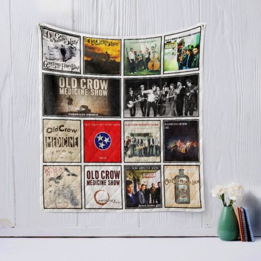 Old Crow Medicine Show Quilt Blanket