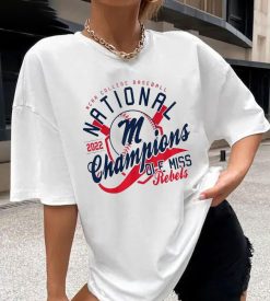 Ole Miss National Champions Ncaa Baseball 2022 Baseball Lover Unisex T-Shirt