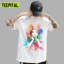 Olorful Art The Moon Bjork Unisex T-Shirt