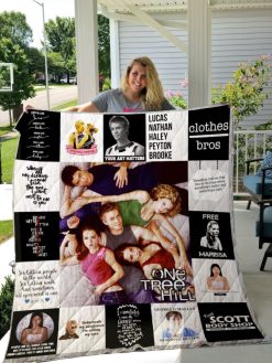 One Tree Hill T-Shirt Quilt Blanket