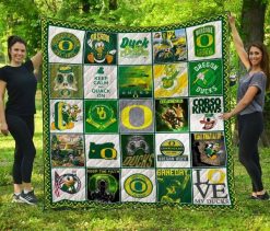 Oregon Duck Quilt Blanket Fan Made