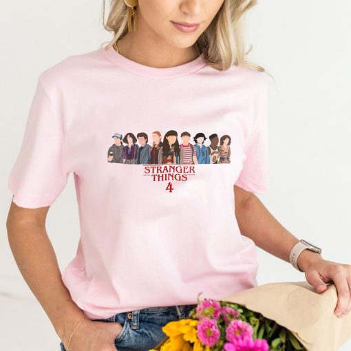 Original Stranger Things Season 4 Characters Movie Unisex T-Shirt