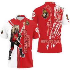 Ottawa Senators And Zombie For Fans Polo Shirt All Over Print Shirt 3d T-shirt