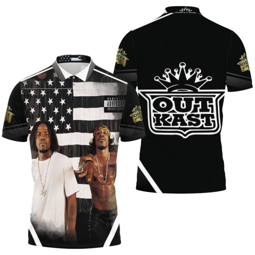 Oukast Stankonia Flag Polo Shirt All Over Print Shirt 3d T-shirt