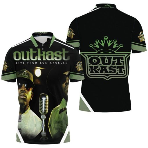 Outkast Live From Los Angeles Polo Shirt All Over Print Shirt 3d T-shirt