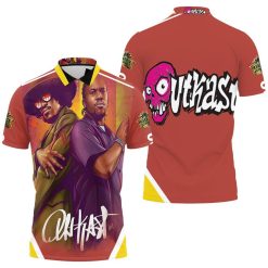 Outkast Portrait Vintage Polo Shirt All Over Print Shirt 3d T-shirt