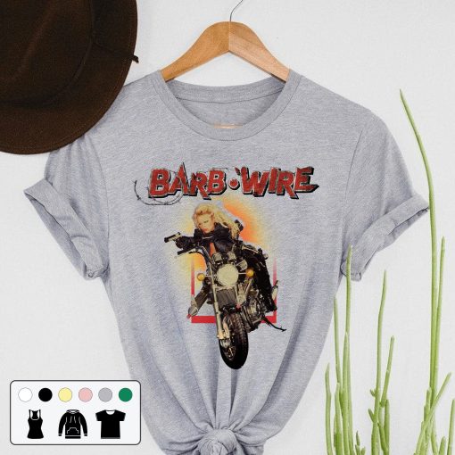 Pamela Barb Wire Movie Promo Vintage Unisex T-Shirt