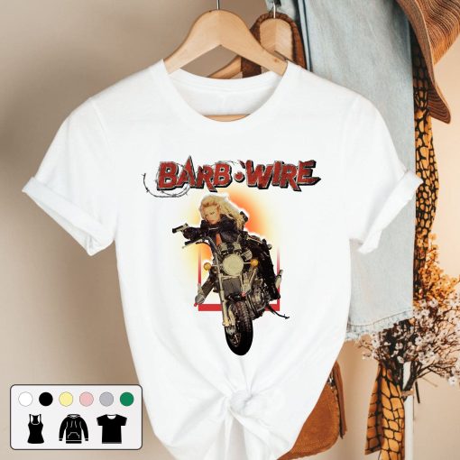 Pamela Barb Wire Movie Promo Vintage Unisex T-Shirt