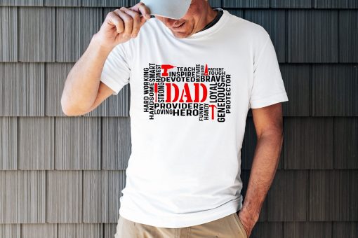 Papa Dad Cute Daddy Unisex T-Shirt