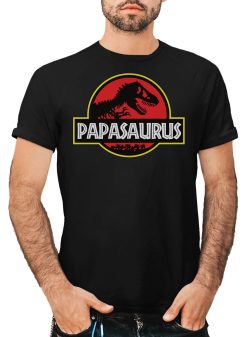 Papasaurus T-Rex Dino Fun Father’s Day Unisex T-Shirt