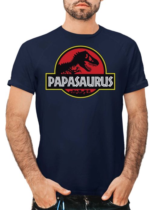 Papasaurus T-Rex Dino Fun Father’s Day Unisex T-Shirt