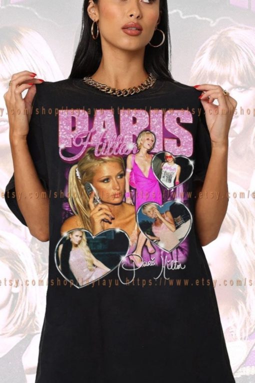 Paris Hilton Vintage 90s Retro Unisex T-Shirt