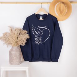 Part Of My Heart Is With My Angel In Heaven Unisex Sweatshirt