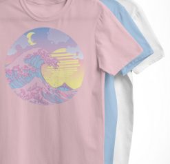 Pastel Goth Japanese Wave Art Unisex T-Shirt