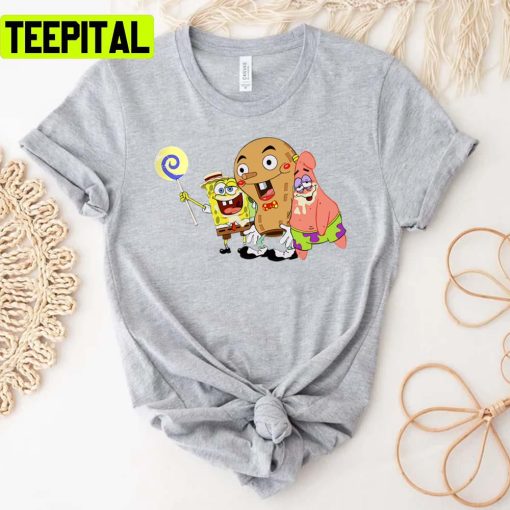 Patrick & Friends That Big Peanut Guy Spongebob Unisex T-Shirt