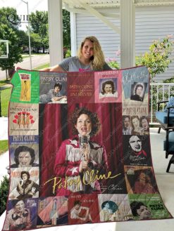 Patsy Cline Music Quilt Blanket All Season Plus Size Quilt Blanket