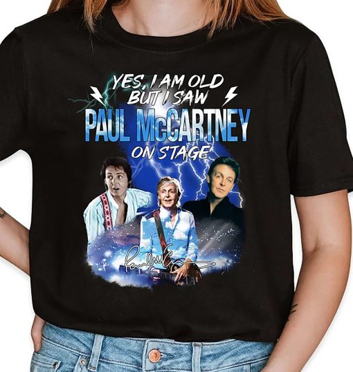 Paul Mccartney Got Back North American Tour 2022 65 Years Thank You For The Memories 1957 – 2022 Paul Mccartney Unisex T-Shirt