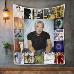 Paul Weller Album Covers Quilt Blanket