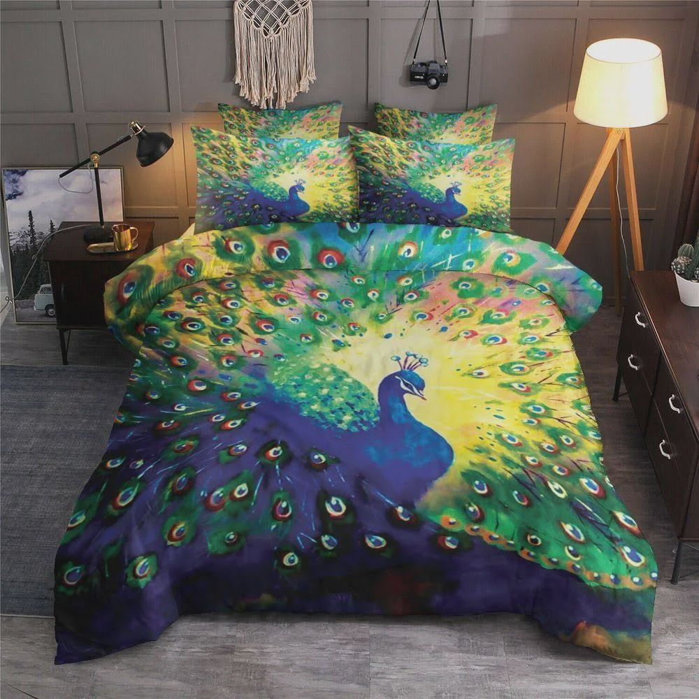 Peacock Cotton Bedding Sets
