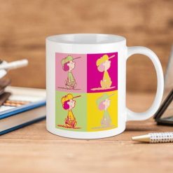 Peanuts Lucy Van Pelt Premium Sublime Ceramic Coffee Mug White