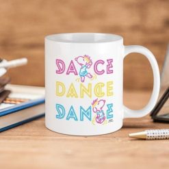 Peanuts Snoopy Dance Premium Sublime Ceramic Coffee Mug White