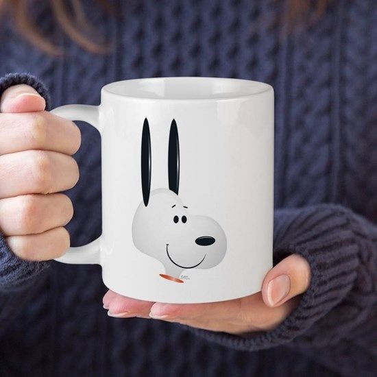 Peanuts Snoopy Emoji Premium Sublime Ceramic Coffee Mug White