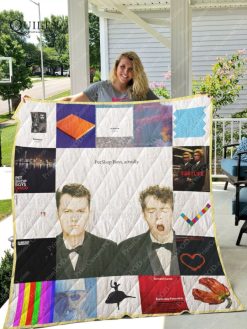 Pet Shop Boys Quilt Blanket For Fans Ver 17